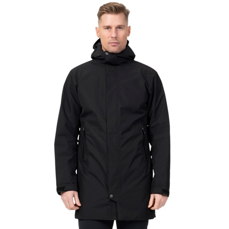 Bergans Wintermantel Urban Insulated Shell Coat (wasserdicht, winddicht, warm) schwarz Herren