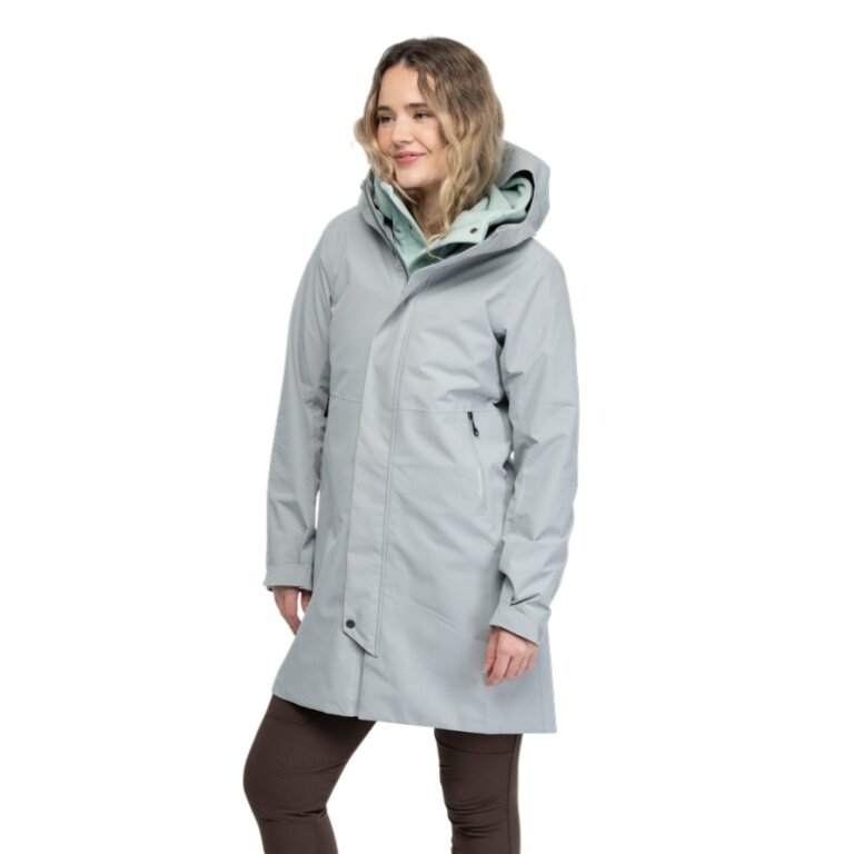 Bergans Softshellmantel Urban 2L Shell Coat (wasserdicht) sage grau Damen