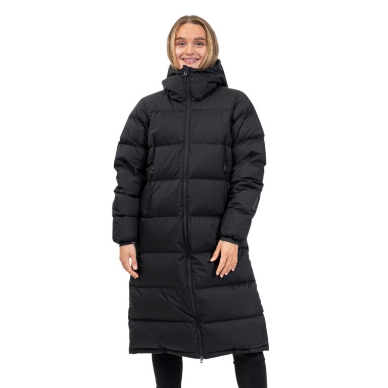 Bergans Winter-Daunenmantel Urban Down Long Coat (wärmeisolierung) schwarz Damen