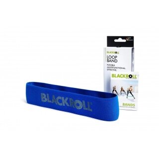 Blackroll Fitnessband Loop Band blau - stark -