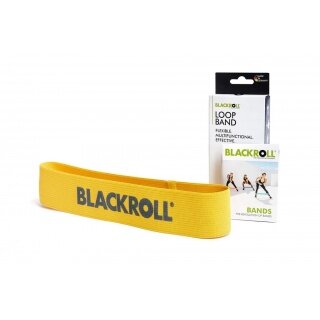Blackroll Fitnessband Loop Band gelb - extra leicht -