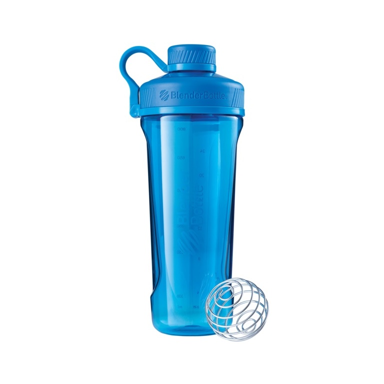 BlenderBottle Trinkflasche Radian Tritan (aus BPA-freiem Eastman Tritan) 940ml cyanblau