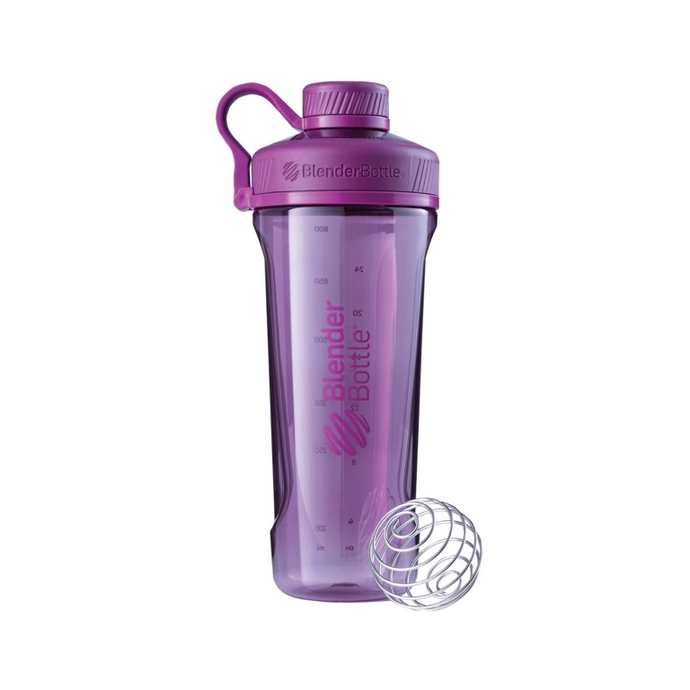 BlenderBottle Trinkflasche Radian Tritan (aus BPA-freiem Eastman Tritan) 940ml violett