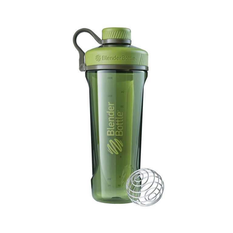 BlenderBottle Trinkflasche Radian Tritan (aus BPA-freiem Eastman Tritan) 940ml moosgrün
