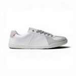 Blusun Barfussschuhe Sneaker BLSN-201M (Glattleder/Veloursleder) weiss/grau Herren