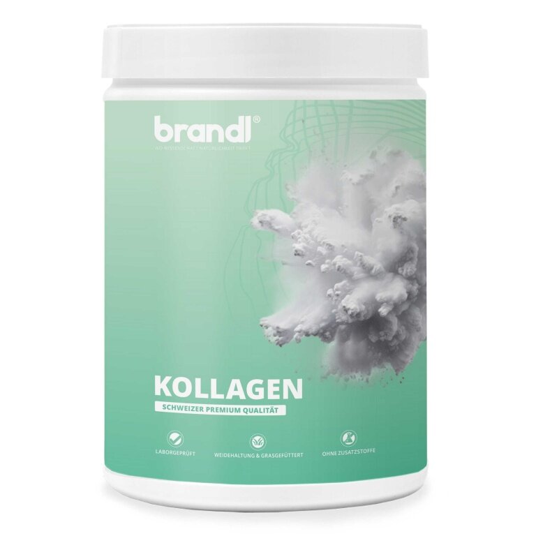 Brandl Kollagen Pulver Geschmacksneutral 555g Dose