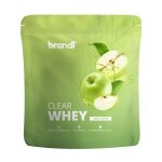 Brandl Protein Pulver Clear Whey Isolate (erfrischender Protein-Drink) Apfel 800g Beutel