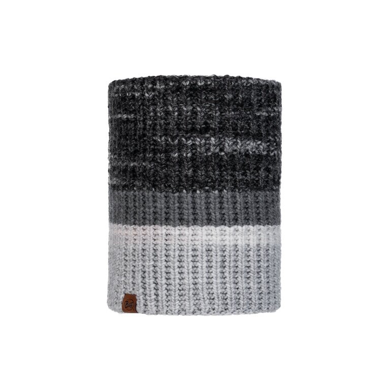 Buff Multifunktionstuch (Nackenwärmer) Strick und Polar Alina grau Damen