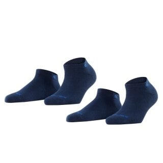 Burlington Tagessocke Sneaker Everyday marineblau Damen - 2 Paar