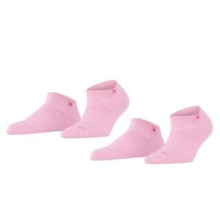 Burlington Tagessocke Sneaker Everyday pink Damen - 2 Paar