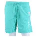 Champion Freizeithose (mit Innennetz) Short mit Logo-Schriftzug türkis Herren