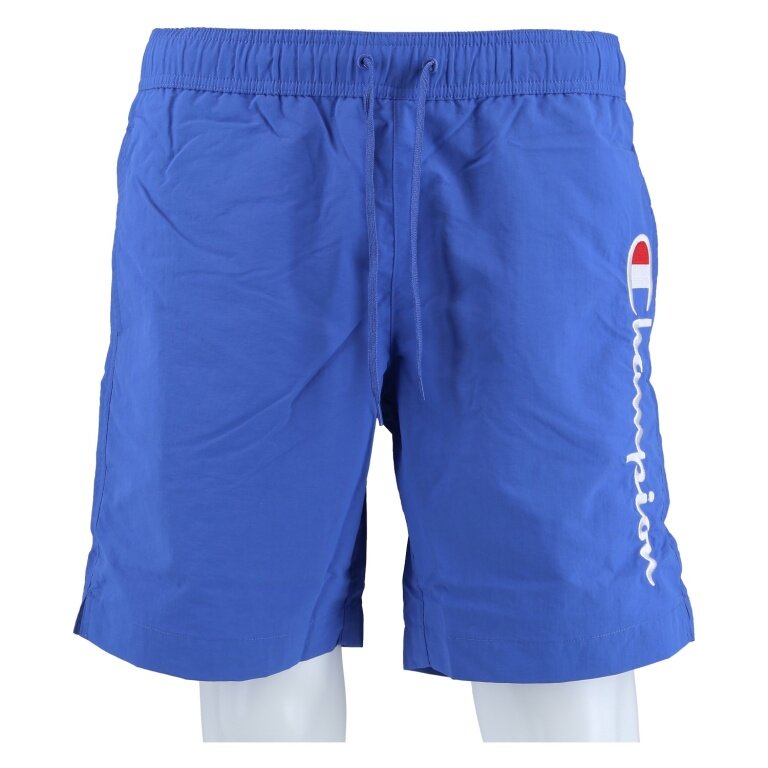 Champion Freizeithose (mit Innennetz) Short mit Logo-Schriftzug violett Herren