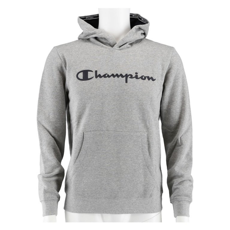 Champion Hoodie Big Logo Print hellgrau/navyblau Jungen online bestellen