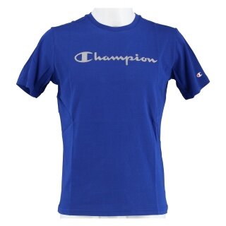 Champion Tshirt (Baumwolle) Big Logo Print royalblau Jungen