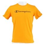 Champion Tshirt (Baumwolle) Big Logo Print orange Jungen