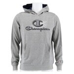 Champion Kapuzenpullover (Hoodie) Graphic Shop Logo grau Kinder