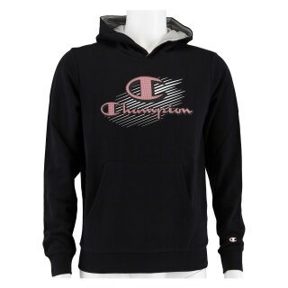 Champion Kapuzenpullover (Hoodie) Graphic Shop Logo schwarz Kinder