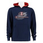 Champion Kapuzenpullover (Hoodie) Graphic Shop Logo navyblau Kinder