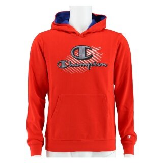 Champion Kapuzenpullover (Hoodie) Graphic Shop Logo rot Kinder