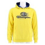 Champion Kapuzenpullover (Hoodie) Graphic Shop Logo gelb Kinder