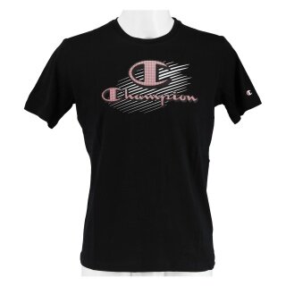 Champion Tshirt (Baumwolle) Graphic Shop Print schwarz Kinder