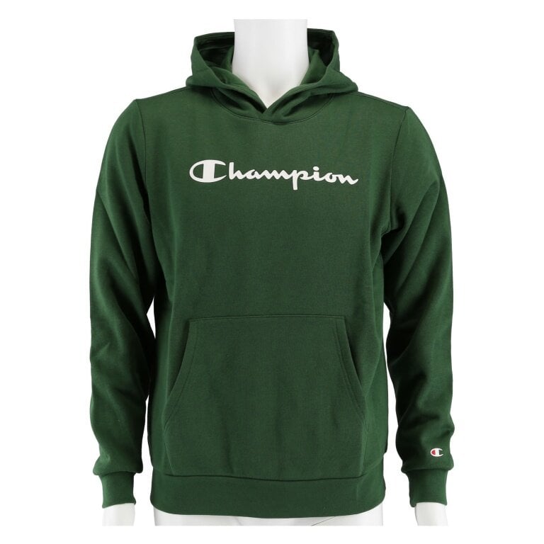 Champion Kapuzenpullover Hoodie Big Logo Print (gefüttert) dunkelgrün Jungen  online bestellen