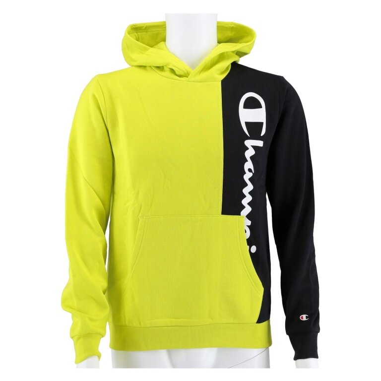 Champion Kapuzenpullover (Hoodie) Color Block gelb/schwarz Jungen online  bestellen