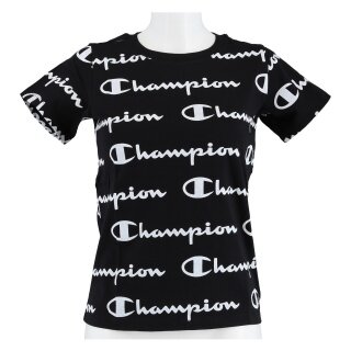 Champion Freizeit-Tshirt (Baumwolle) Graphic Print schwarz Mädchen
