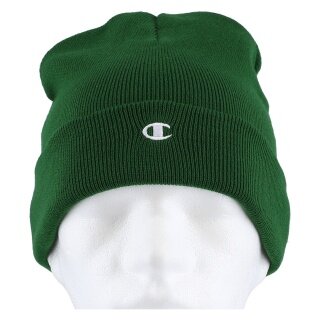 Champion Mütze (Beanie) Legacy Knit mit C-Logo grün Kinder 1er
