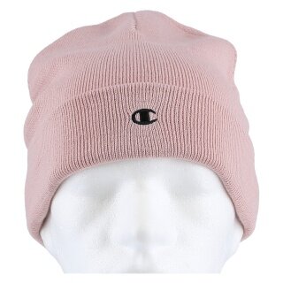 Champion Mütze (Beanie) Legacy Knit mit C-Logo rosa Kinder