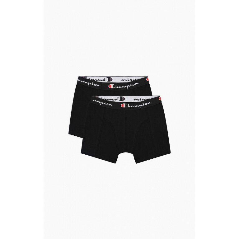 Champion Boxershort (Baumwolle) Unterwäsche schwarz Herren - 2er Pack