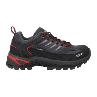 CMP Wanderschuhe Rigel 2.0 Low Trekking WP (wasserdicht) titaniumgrau/rot Herren