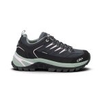 CMP Wanderschuhe Rigel 2.0 Low WP Trekking (wasserdicht) 2026 dunkelgrau/mintgrün/rosa Damen