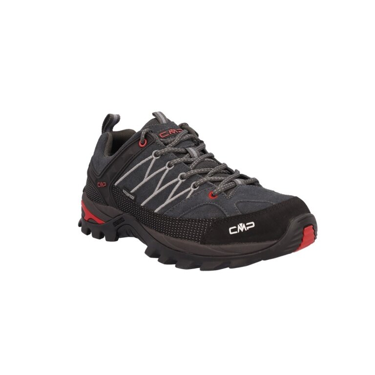 CMP Wanderschuhe Rigel Low Trekking WP (Trekking, wasserdicht) titangrau/schwarz Herren