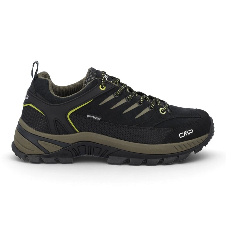 CMP Wanderschuhe Rigel 2.0 Low Trekking WP (Trekking, wasserdicht) 2026 schwarz/olivgrün Herren