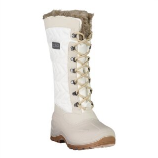 CMP Winterstiefel Nietos Urban Style (Kunstpelzfutter, wasserdichter Überschuh) desertbraun Damen