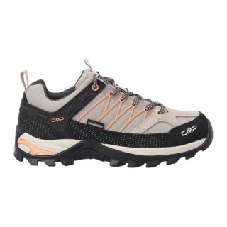 CMP Wanderschuhe Rigel Low WP (Trekking, wasserdicht) beige/melone Damen