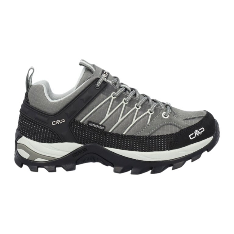 CMP Wanderschuhe Rigel Low WP (Trekking, wasserdicht) grau/schwarz Damen