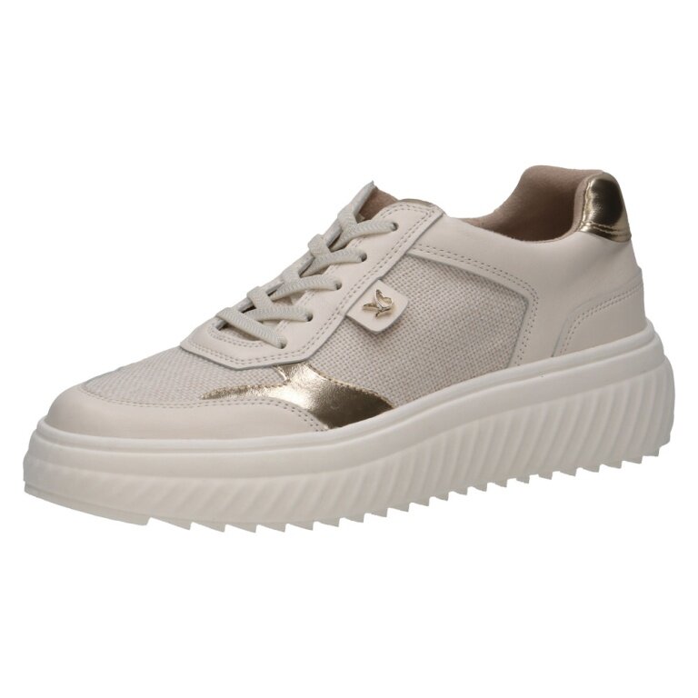 Caprice Sneaker 23711 (Leder) vanilla/beige Damen