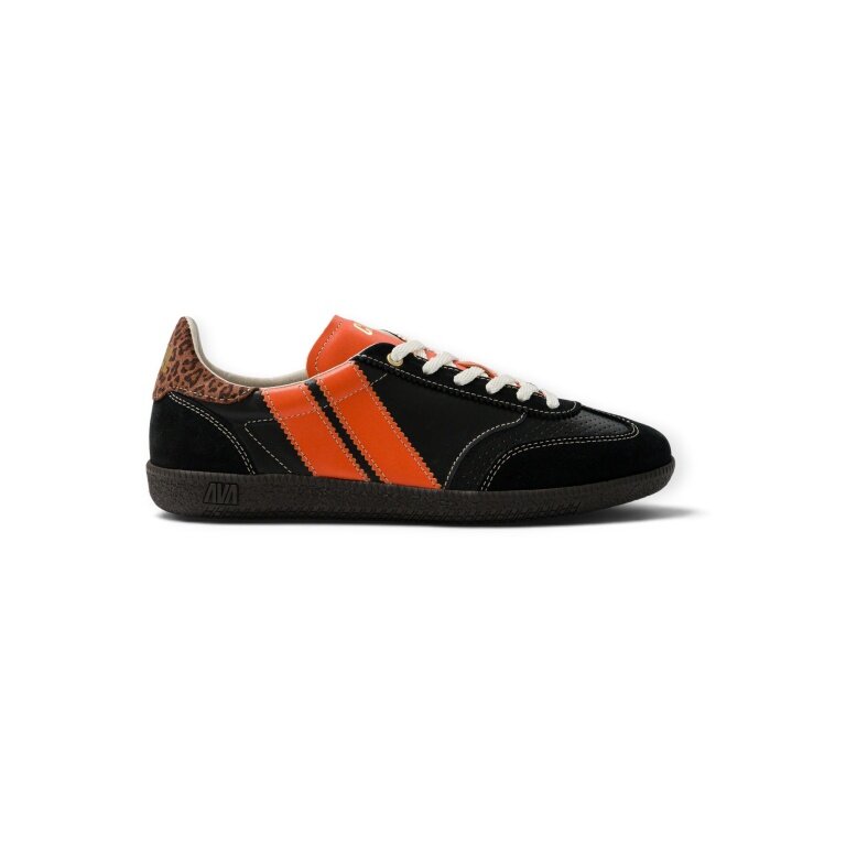 Caval Sneaker Midnight Roar schwarz/orange