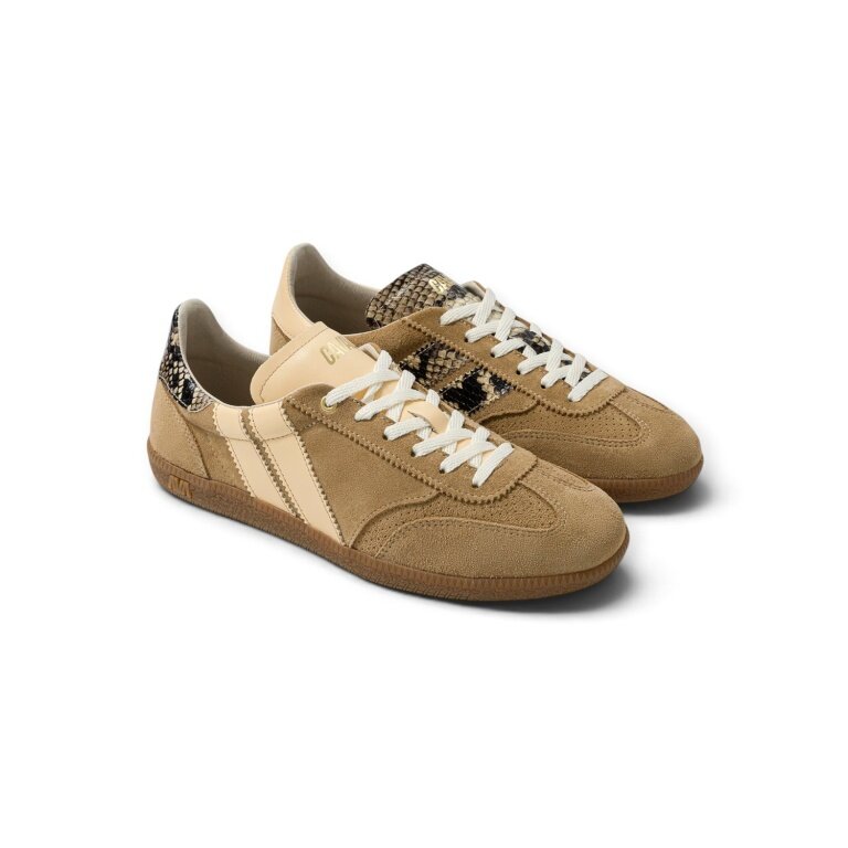 Caval Sneaker Pulse Croco Spell dunkelbeige