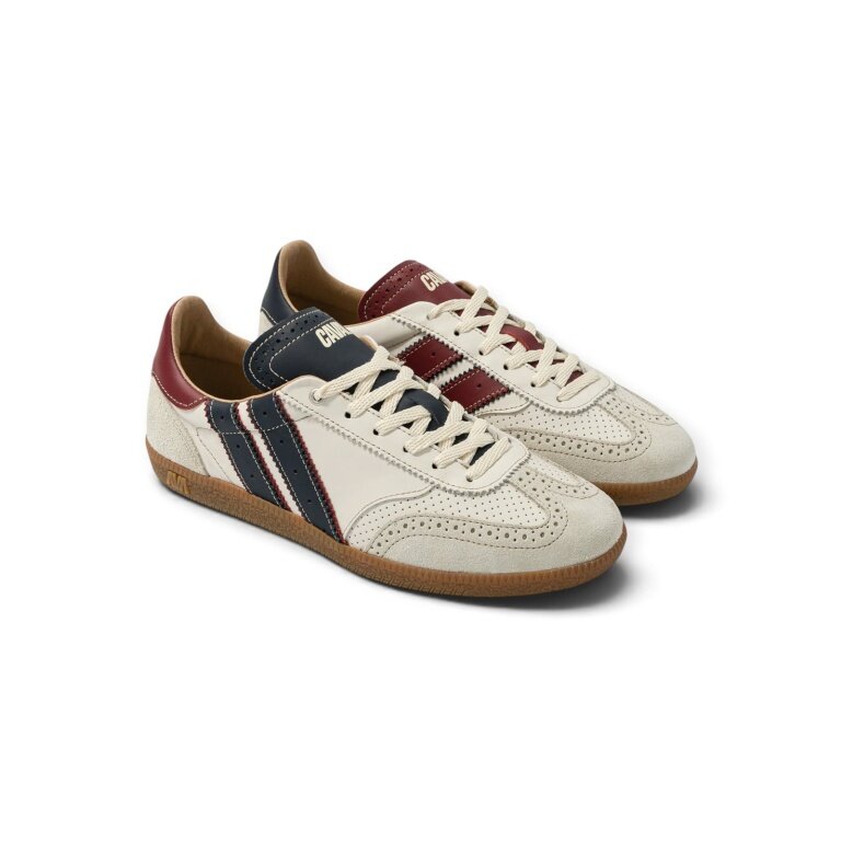 Caval Sneaker Pulse White Crocket weiss