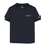 Champion Freizeit-Tshirt (Baumwolle) Crew mit Kleinen-Logo-Schriftzug navyblau Jungen