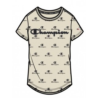 Champion Shirt Graphic Print beige Mädchen