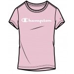 Champion Freizeit-Tshirt (Baumwolle) Classic Big Logo Schriftzug pink Mädchen