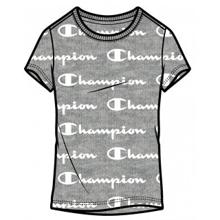 Champion Freizeit-Tshirt (Baumwolle) Graphic Print grau Mädchen