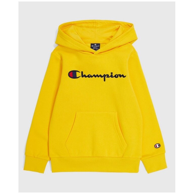 online Big gelb Champion Jungen Logo bestellen (Fleece-Hoodie) Kapuzenpullover Print