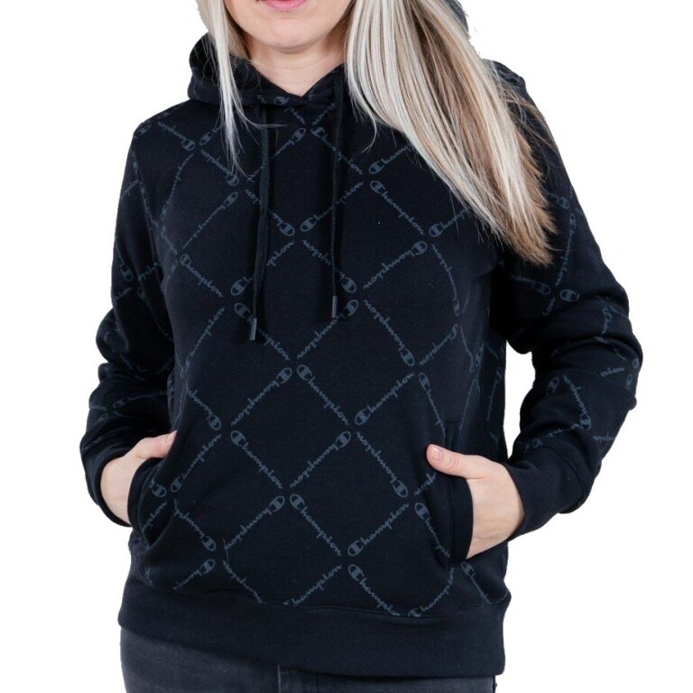 Champion Kapuzenpullover Hoodie American Classic schwarz Mädchen