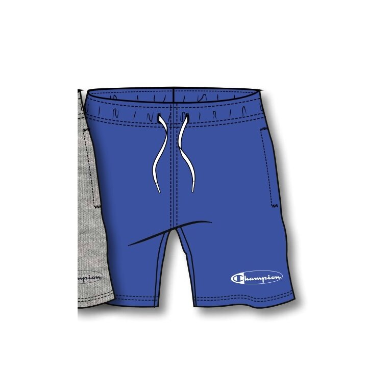 Champion Freizeithose (Baumwolle) Shorts kurz royalblau Jungen