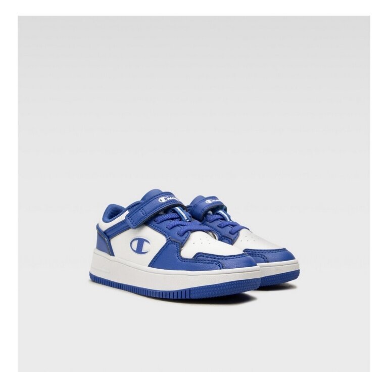 Champion Sneaker Rebound 2.0 Low - weiss/blau Kinder